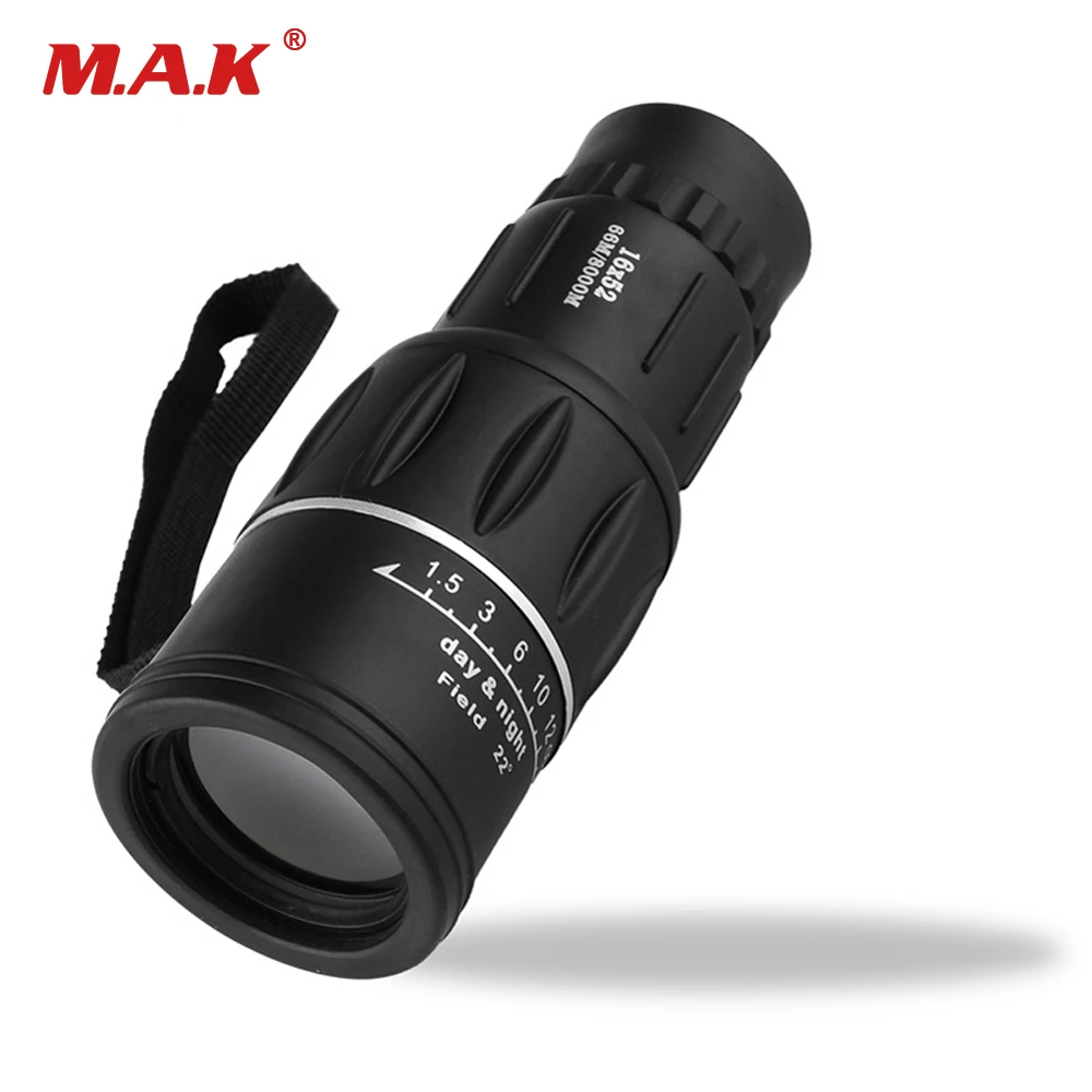 High Quilaty Black 16x52 Dual Focus Zoom Optic Lens