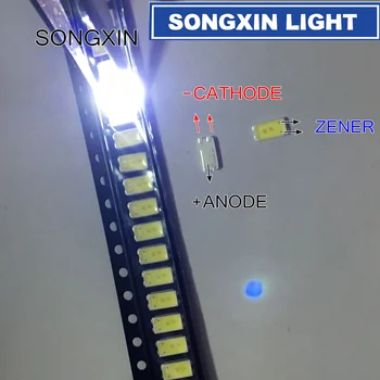 

200pcs For LG LED LCD Backlight TV Application Middle Power LED LED Backlight RS59P 0.5W 3V 5630 Cool white LED LCD TV Backlight