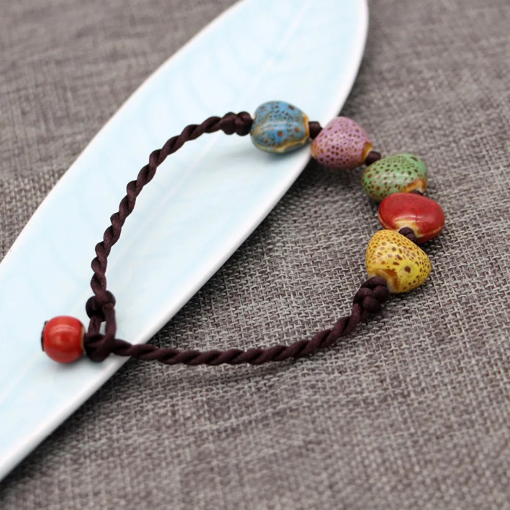 New Handicraft vintage heart shape lady anklets ethnic style Ornaments Bohemia jewelry Prom Party travel accessory free shipping - Image 5