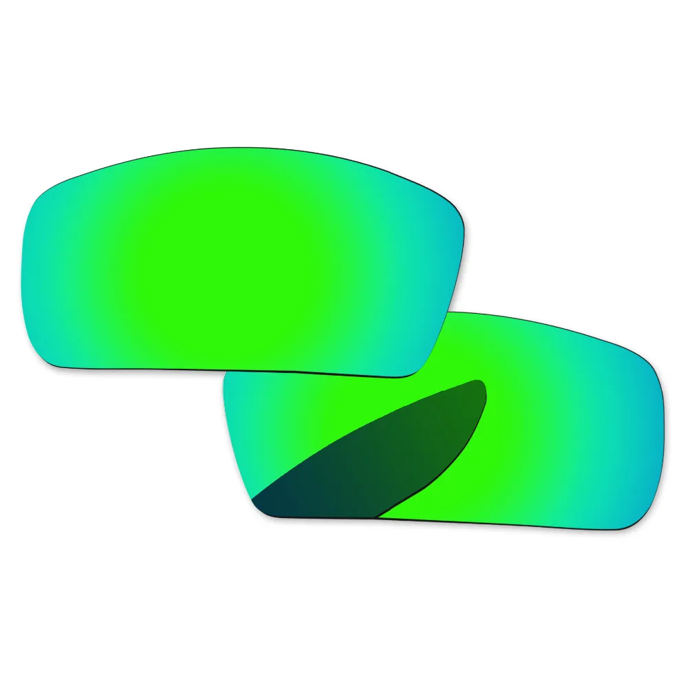 Papaviva изумрудно-зеленое зеркало поляризованные Сменные линзы для столовой 2006 Солнцезащитные очки Рамка UVA и UVB Защита