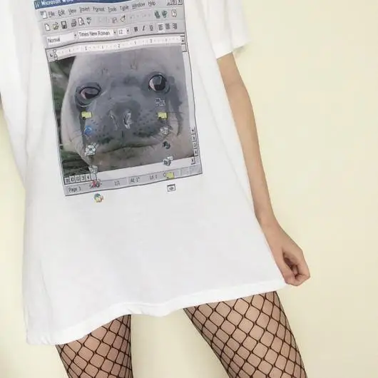 WINDOWS-98-CRYING-SEAL-MEME-PRINT-COTTON-T-SHIRT_530x