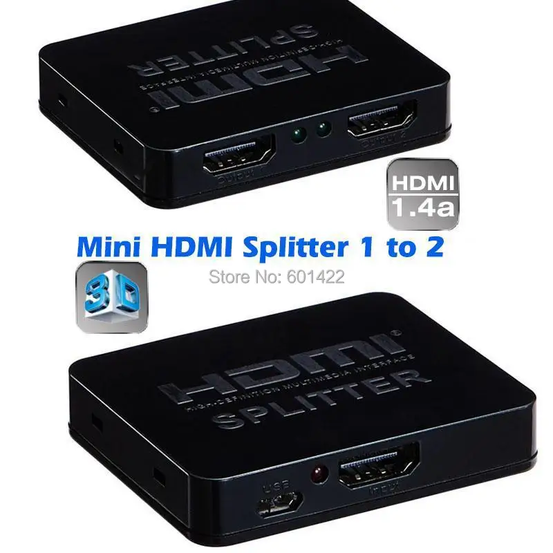 Купить оптовая продажа на 3D HDMI сплиттер 1х2 разделить 1 вход HDMI и ...