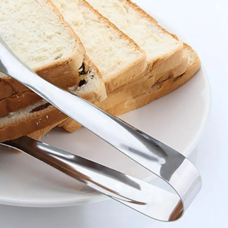 Нержавеющая сталь кухня домашний хлеб мясо еда салат клип многофункциональный отель еда легкий инструмент