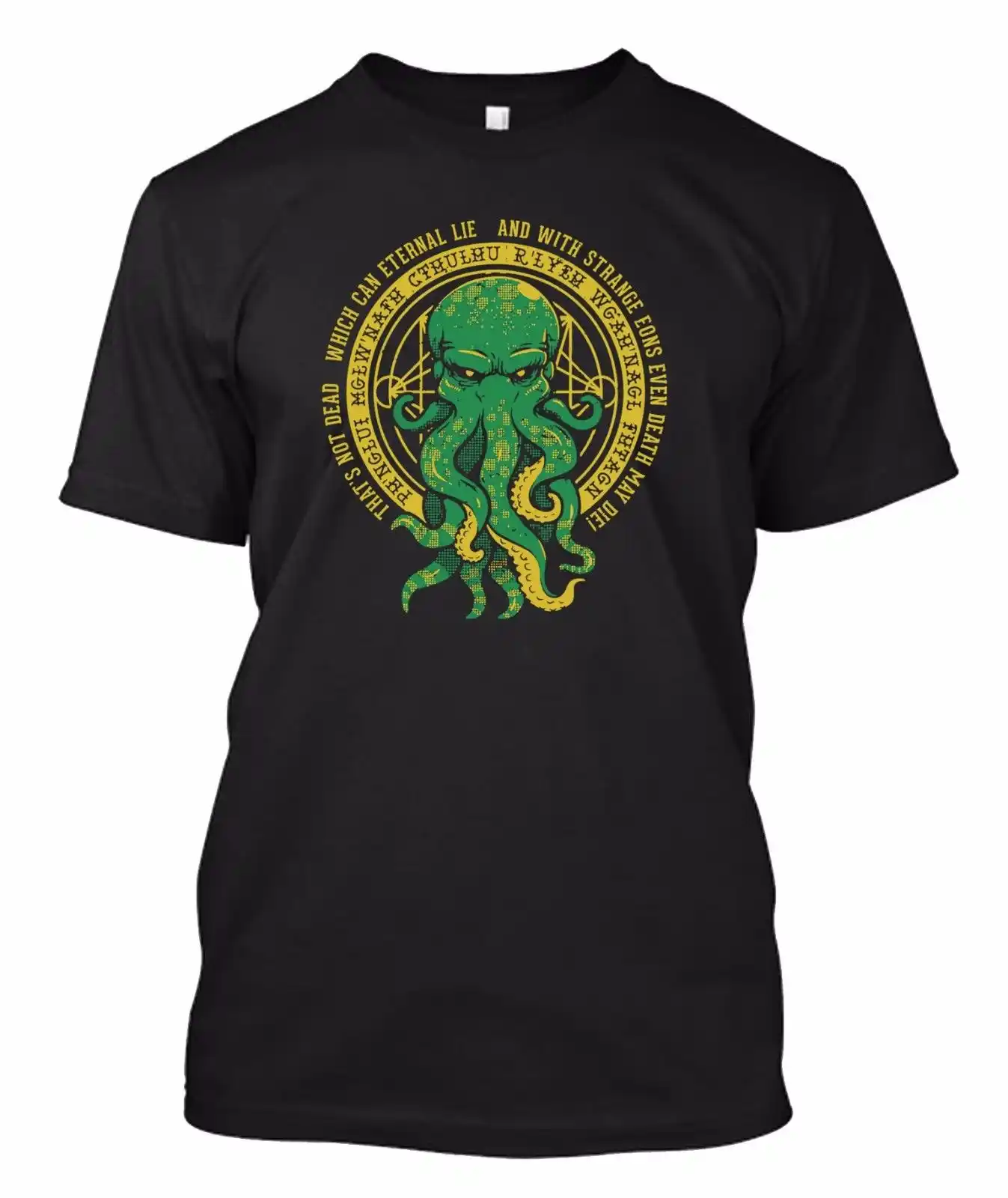 Новинка Cthulhu R'lyeh классическая история Осьминог Дракон на заказ Мужская