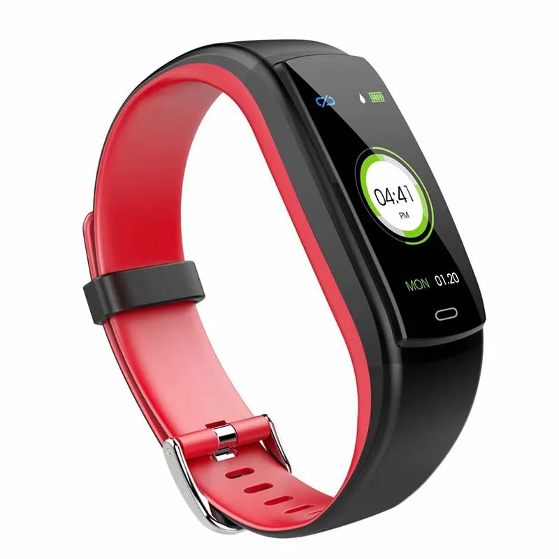 

Women Y9 Heart Rate Blood Pressure Monitor Bluetooth IPX7 Waterproof 0.96 LED Color Screen Pedometer Fitness Tracker Smart Watch