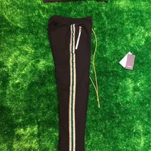 RHUDE женские спортивные брюки для мужчин 1:1 высокое качество riri молния RHUDE Drawstring осень-зима бегунов Брюки