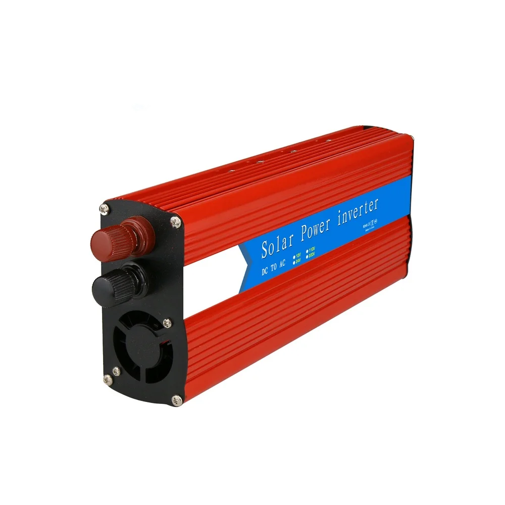 

1500W Universal Car Power Inverter Red Modified Sine Wave Car Inverter Dual USB DC 12V/24V to AC 110V/220V Car Inverters