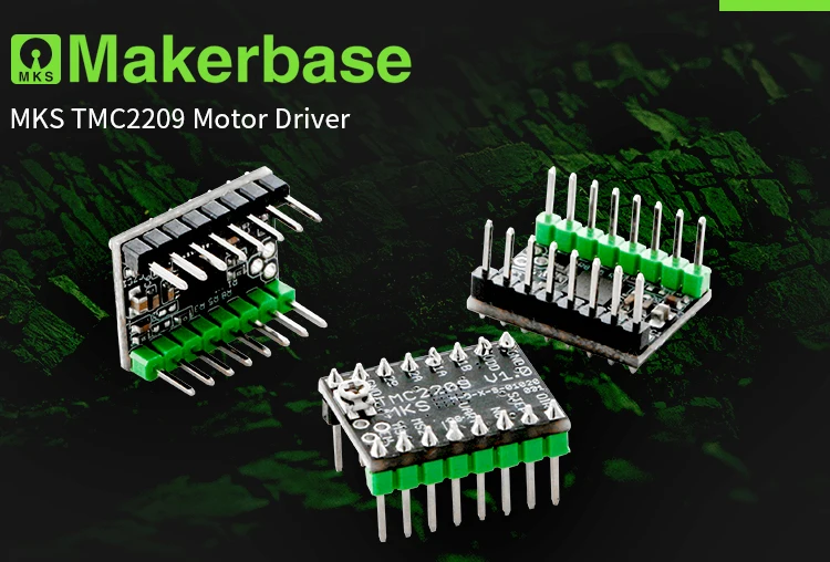 5 шт. MKS TMC2209 UART шаговый двигатель модуль драйвера бесшумный драйвер StepStick VS TMC2208 TMC2130 для MKS SGen L плата части 3d принтера