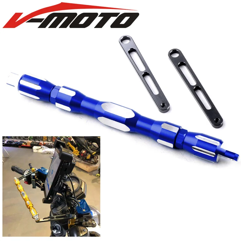 

Extension Handlebar For SUZUKI GSX1300R HAYABUSA 1999-2018 Motorcycle Accessories Phone Holder GPS Navigation Bracket Base