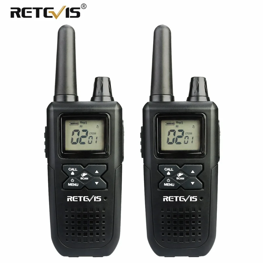 

A Pair RETEVIS RT41 NOAA Two Way Radio Walkie Talkie Licence-free FRS Radio VOX USB Charging USA Weather Alert Radio Receiver