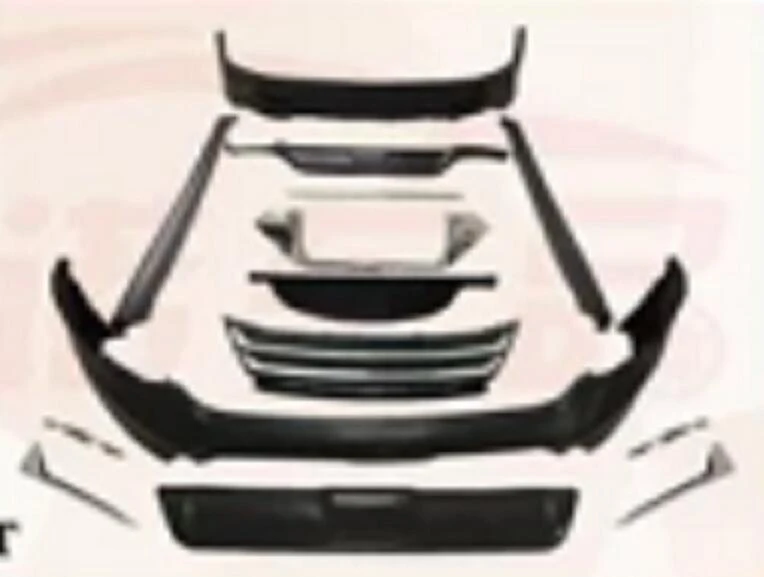 Front Racing Grill Side Lip Guard Bumper For Toyota Harrier 16 Year M Style Body Kit Body Kits Aliexpress
