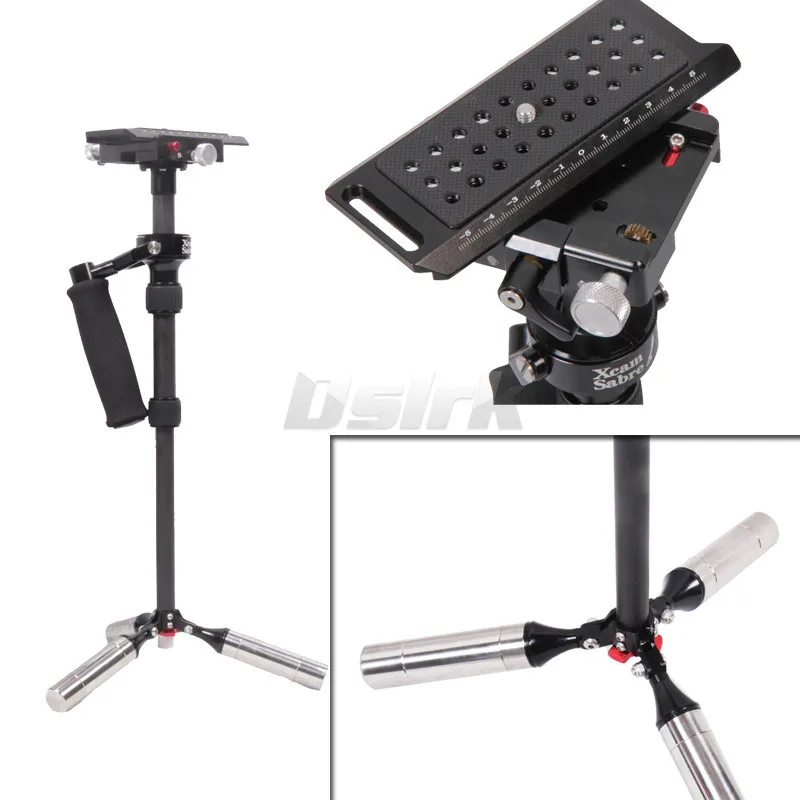 X series Xcam Sabre (Black edition) mini tripod stabilizer 0.68kg