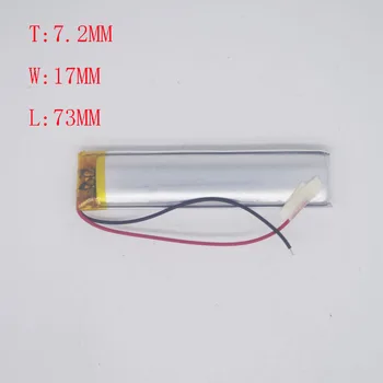 

3.7V polymer lithium battery 721773/701570 general purpose 750 Mah