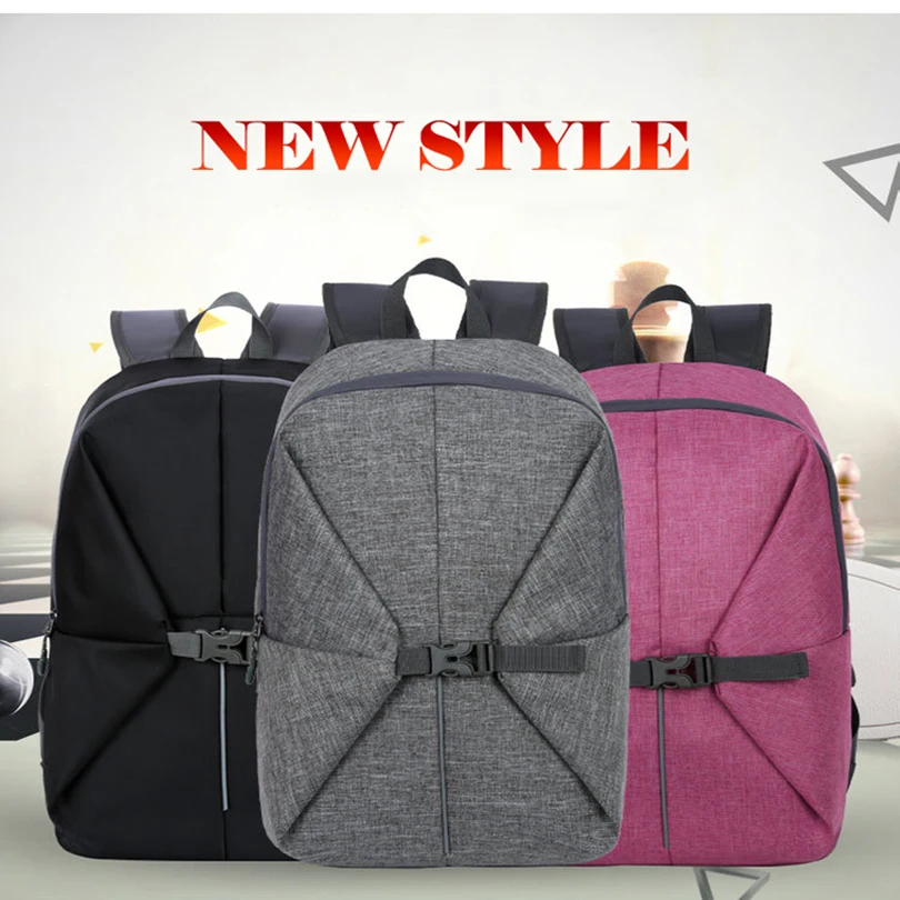 Facecozy Outdoor Men&Women Hiking Nylon Backpack Ultra-thin Lightweight Unisex Softback Comfortable Soft Sports Convertible Bag