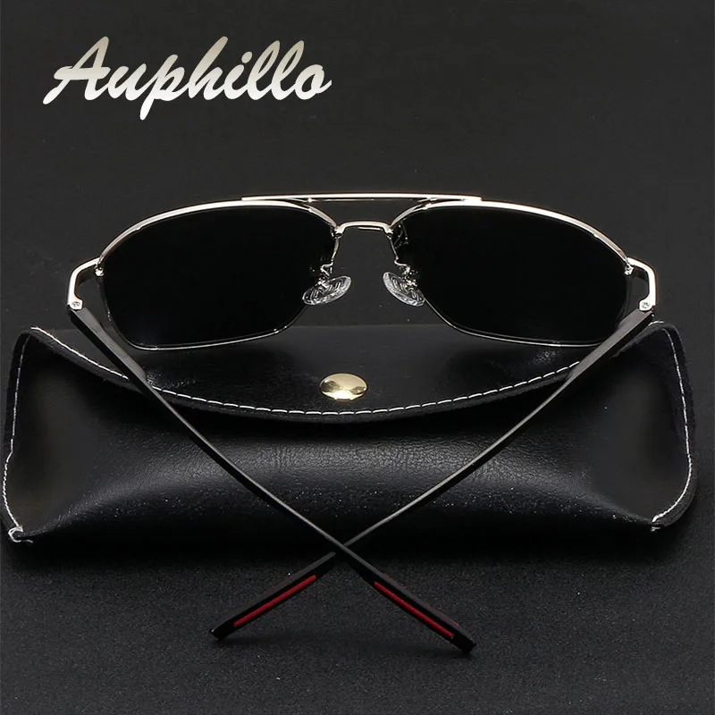 AUPHILLO Photochromic Sunglasses Men Women Polarized Driver's Driving Glasses Classic Brand Design Sports Retro Sunglasses UV400