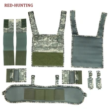 Тактический жилет, модульный штурмовой жилет, спасательный жилет, дышащий тренировочная безрукавка, Регулируемый легкий