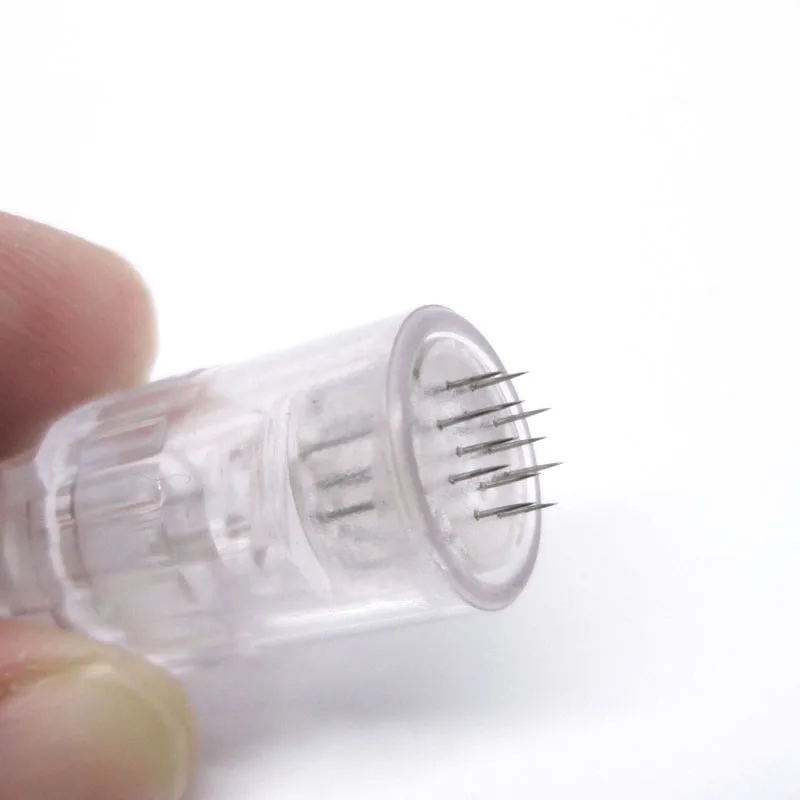 screw mount needle cartridge 9pin12pin36pinNano cartridges for screw derma pen micro tattoo needles replacement needle tips 2