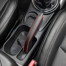 Чехол для ручного тормоза LS AUTO верх из натуральной кожи и замши