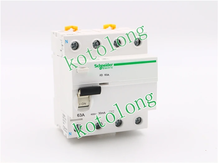 

Switches RCCB A9R11463 A9R41463 A9R52463 iID 4P 63A 30mA AC type A9R11480 A9R41480 A9R52480 iID 4P 80A 30mA AC type