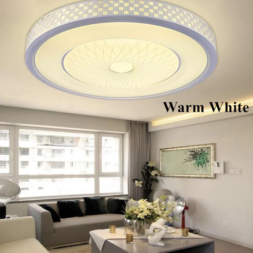 Цветной светодиодный потолочный светильник KINLAMS с дистанционным сенсорным управлением мощностью 2,4 г, 12 Вт, 24 Вт, 36 Вт, RGB+ теплый белый+ холодный белый светильник с затемнением для гостиной