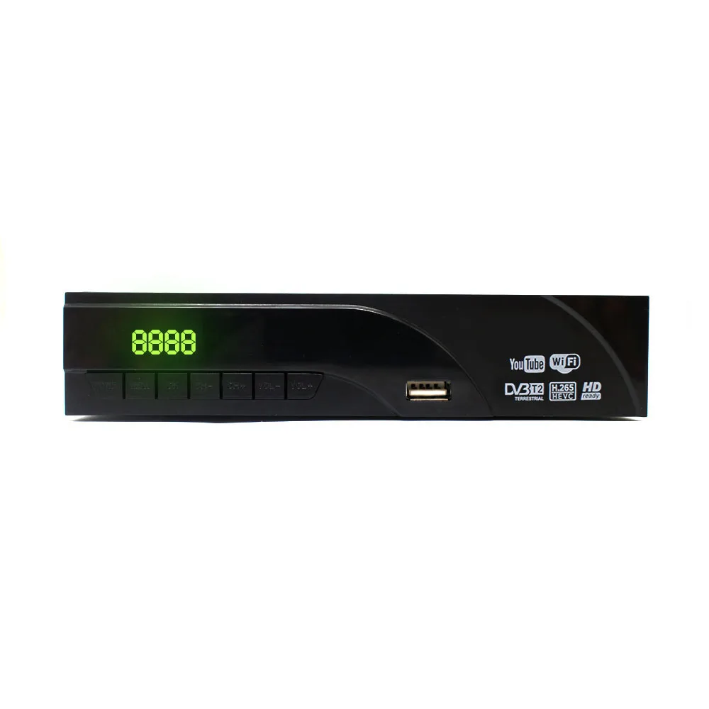 Vmade цифровой декодер DVB T2 приемник H.265 HEVC HD наземных ТВ Поддержка Youtube T тюнер MPEG 4 Set