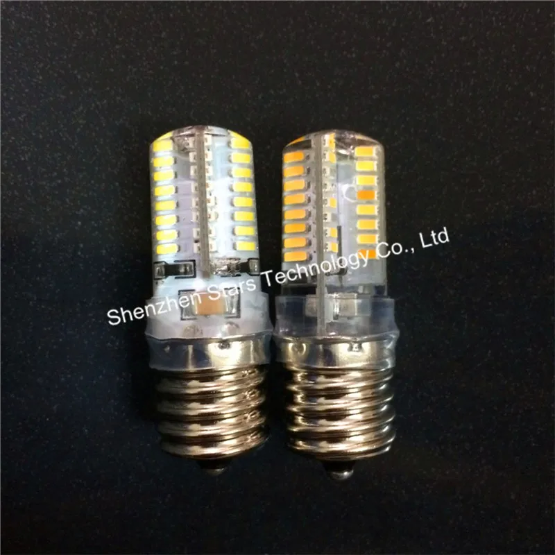 Энергосбережение! E17 SMD3014 64leds 104 светодиоды AC110V AC220V 6 W 9 W светодиодные лампы украшения свет Кристальные лампы для люстры 10 шт./лот