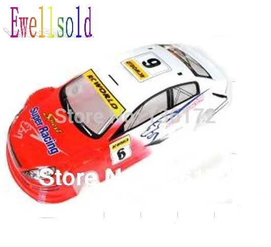 

Ewellsold 1/10 RC car parts PVC painted Body Shell 1/10 195mm No:045r 2pcs/lot