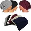 Men Winter Knitting Baggy Cap Casual Warm Keeper Beanie Knitted Crochet Hat ► Photo 3/3