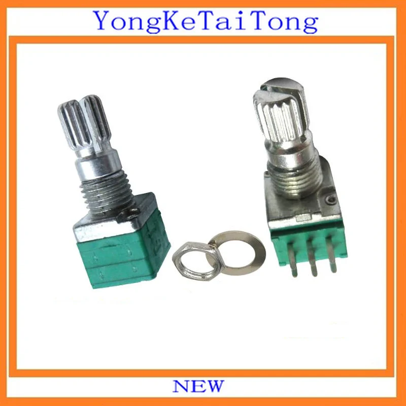 

10PCS/LOT Taiwan Duplex Potentiometer R097 20K 500K 50K 10K