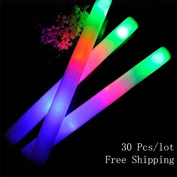 

30 / batch Color Flashing LED Light bar suitable for concert wedding birthday party stick wedding animation LED lights