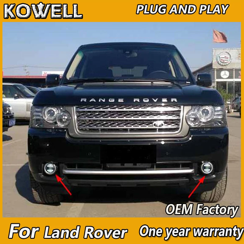 Стайлинг автомобиля KOWELL противотуманная фара для Land Rover Range Discovery Freelan