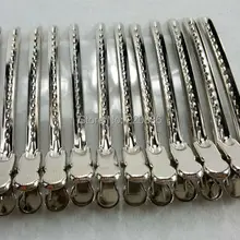 Нержавеющая сталь зажим для волос набор заколок для волос клипы Профессиональная парикмахерская разделе клипы GIC-HA633(12 шт./лот