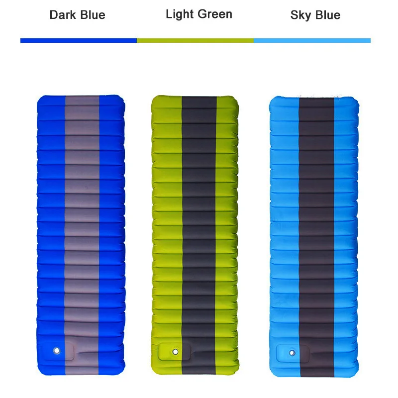 

12cm Air Mattress Tent Camping Inflatable Mattress Air Bed Waterproof Outdoor Camping Mat Ultralight Portable Sleeping Pad 2018