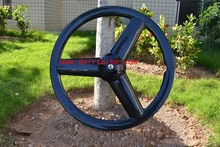 free shipping carbon wheels 3spokes bike wheels Fixed gear 3spokes bicycle wheels