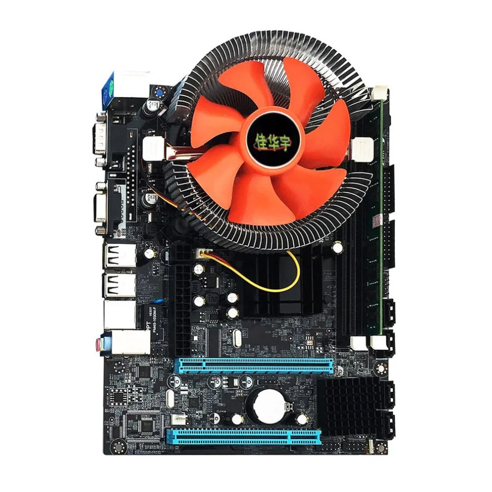 

G41 Desktop PC Main Board LGA771 Quad-core E5420 Combo Set 2.50G CPU + 4G Memory + Silent Fan Computer Motherboard Supplies