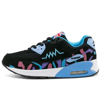 

2018 New Trend Running Shoes Mens Sneakers Breathable Mesh Shoes Eva Athletic Sapatos Women Sport Runing Shoes max size 36-44