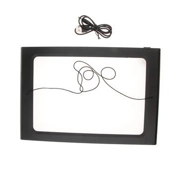 

Full Page Desktop Folding Legs Stand and Neck Cord Magnifying Lens 2.5X Magnification with 12 LED Lights