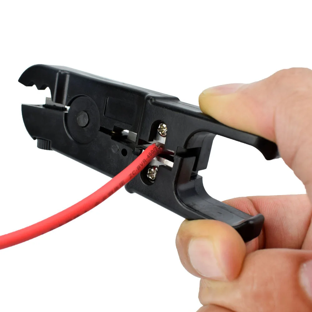 

Wire Stripper Multifunctional Precision UTP & STP Cable Wire Stripper Tool Adjustable Cable Stripping Pliers Cutting Pliers Tool