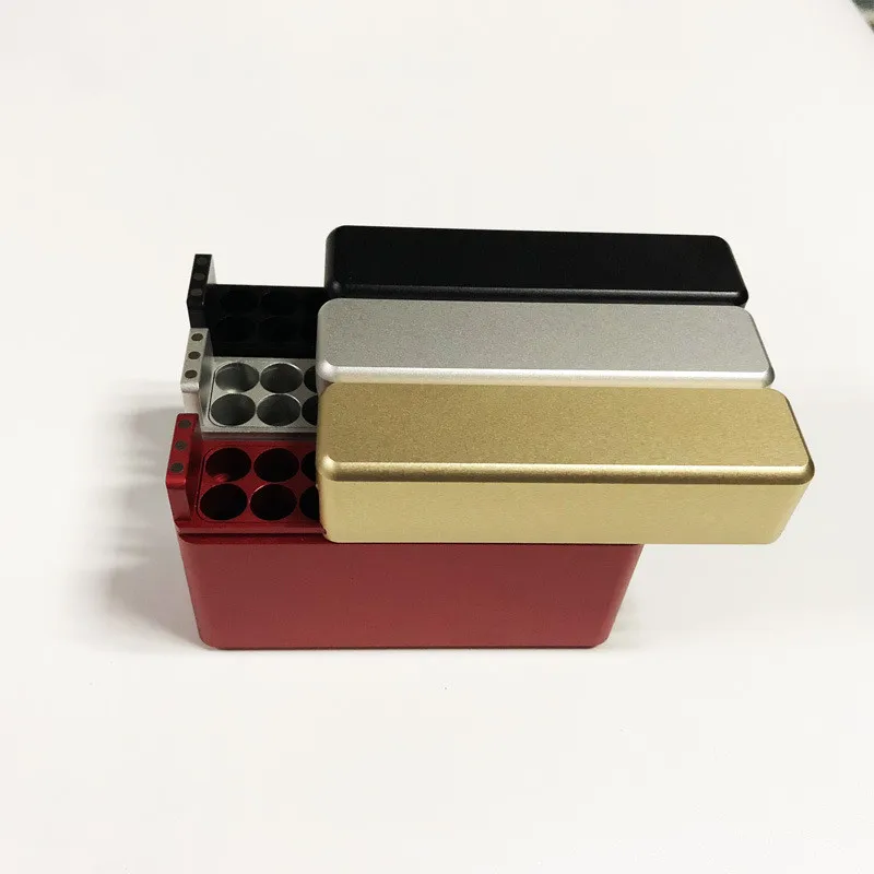 

3Colors Aluminum Electronic Cigarette Case moistureproof Box For IQOS Smoke Protection Bag for IQOS 2.4plus Metal Carrying Case