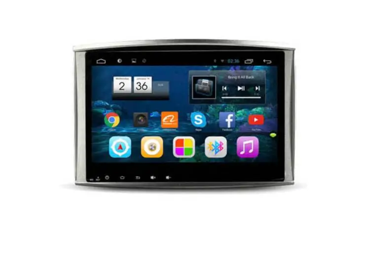 

2GB Ram 32G Android 7.1 10.2inch Car DVD Gps For Toyota LandCruiser 100 Lexus LX470 Car Head Unit Stereo Radio Navigation Audio