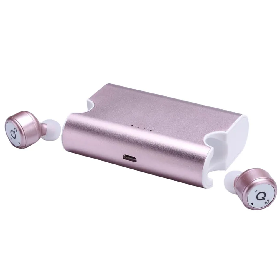New True Wireless Earbuds Twins X2T Bluetooth CSR4 2 Earphone Stereo with Magnetic Charger font b