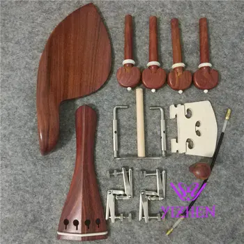 

1 set high quality rosewood violin parts 4/4, violin accessories