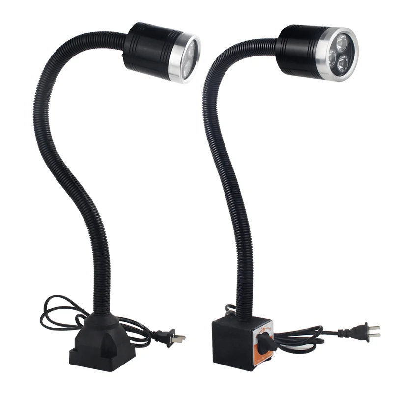 

LED led lights for sewing machines 12v 24v 36v 220v 9w 80cm long arm gooseneck lamp workshop lamp industrial garage light