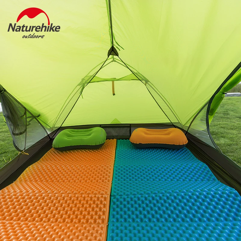 Naturehike في خفيفة للطي في الهواء الطلق رغوة التخييم خيمة فراش الشاطئ نزهة المشي النوم حصيرة الظهر النوم سادة