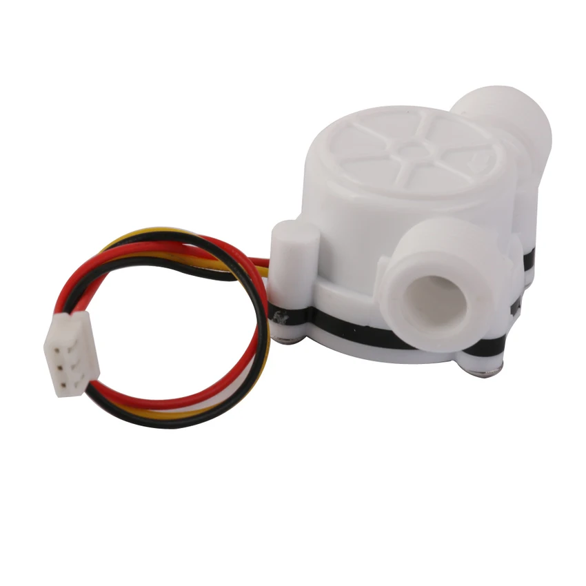 3/8" External Threads 0.3-10L/min Water Flow Sensor Flowmeter Water Control