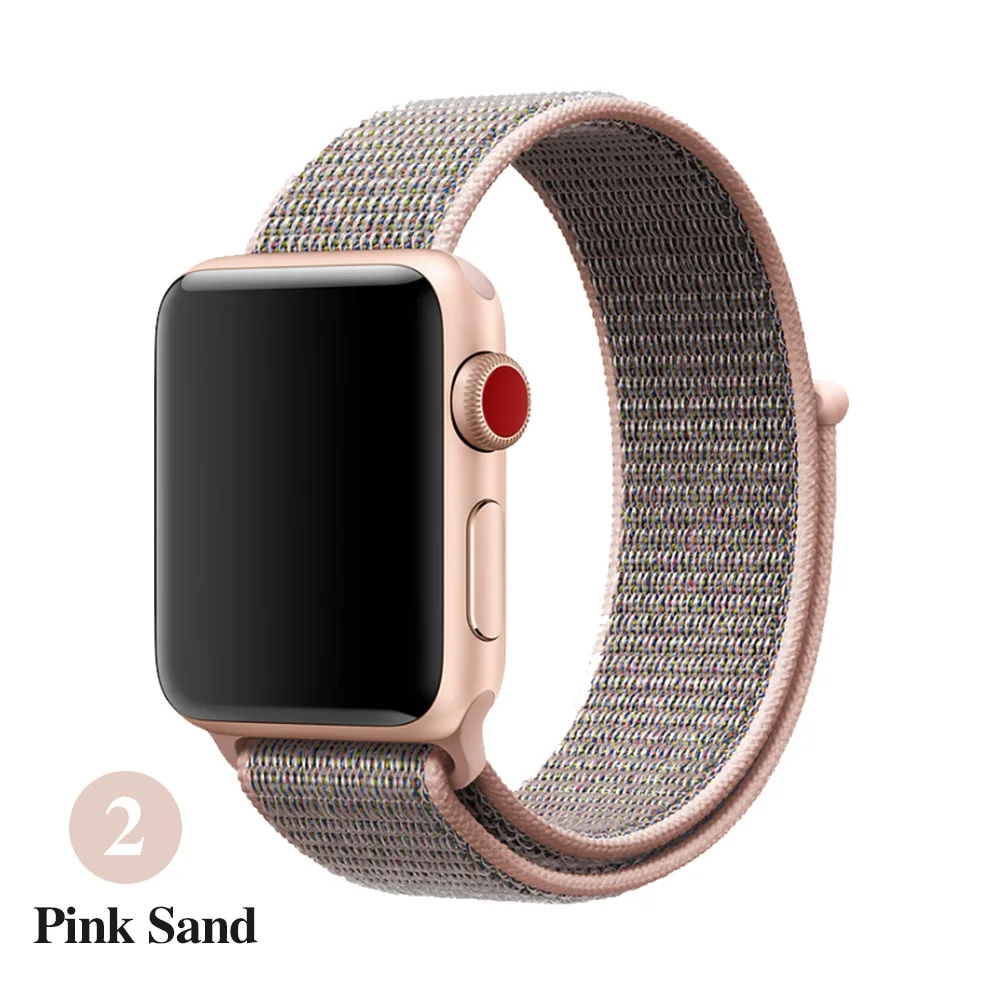 For Apple Watch Band Series 3/2/1 38MM 42MM Nylon Soft Breathable Nylon for iWatch Replacement Band Sport Loop series4 40mm 44mm For Apple Watch Band Series 3/2/1 38MM 42MM Nylon Soft Breathable Nylon for iWatch Replacement Band Sport Loop series4 40mm 44mm