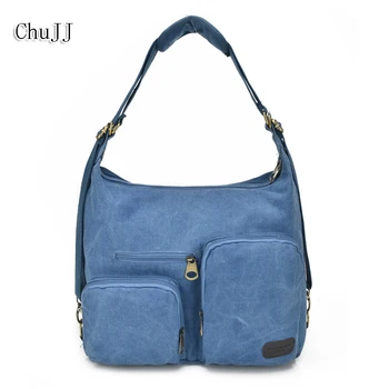 

Chu JJ Big Size Multifunctional Women's Handbags Canvas Men Shoulder Messenger Bags Women Bags Casual Unisex Tote Bag back pack