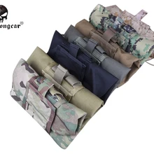 EmersonGear складной Журнал Мешок для перерабатываемого мусора Охота страйкбол тактический падение мешок для мелких предметов EM9041 мультикам черный