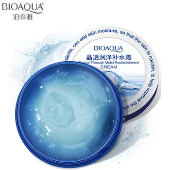 

BIOAQUA Face Crystal Moisturizing Day Cream Skin Care Lifting Firming Anti Wrinkle Whitening Hyaluronic Acid Cream Facial Care
