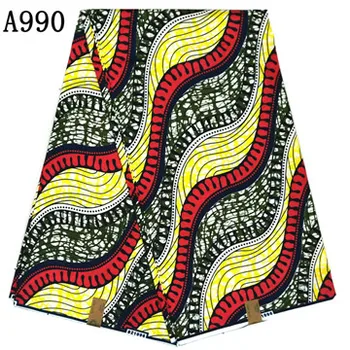 

wax print fabric REAL wax style java wax prints fabric high quality wholesale price nice gift A990